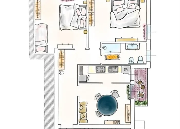 Family 3 Apartment Bologna